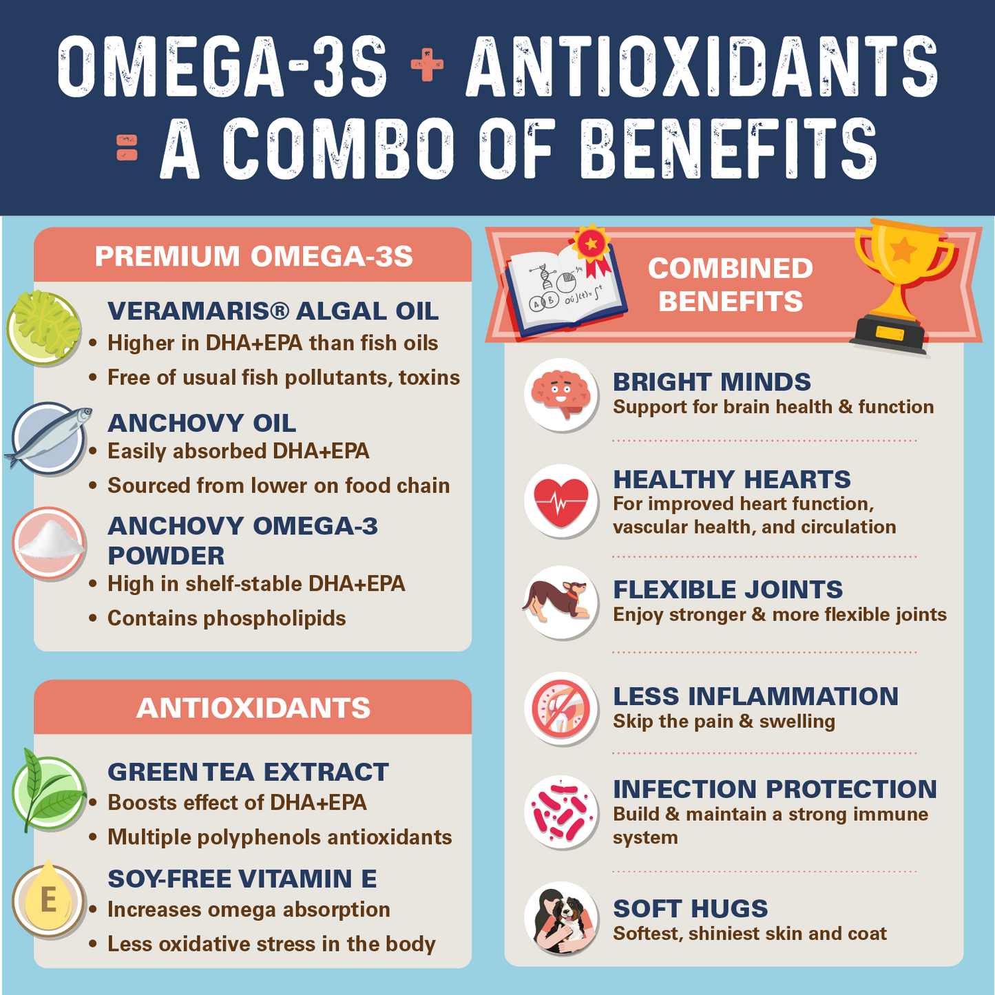 Bernie's OMG Omegas!!! - Soft Chews Omega Supplement Bernie's Best 