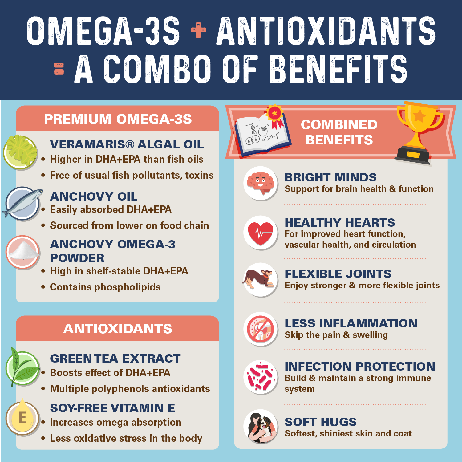 Bernie's OMG Omegas!!! - Soft Chews Omega Supplement Bernie's Best 