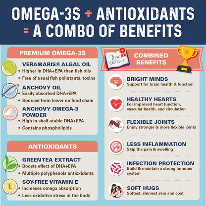 Bernie's OMG Omegas!!! - Soft Chews Omega Supplement Bernie's Best 
