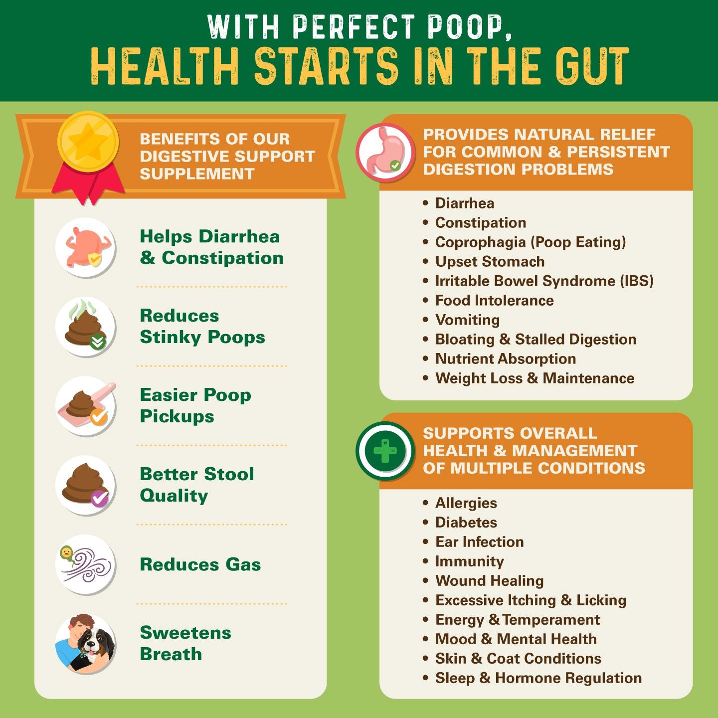 Bernie's Perfect Poop Digestive Supplement Bernie's Best 